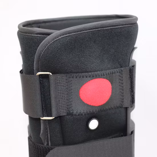 발 골절을 위한 에어백이 있는 키가 큰 통기성 폴리 워커 부츠